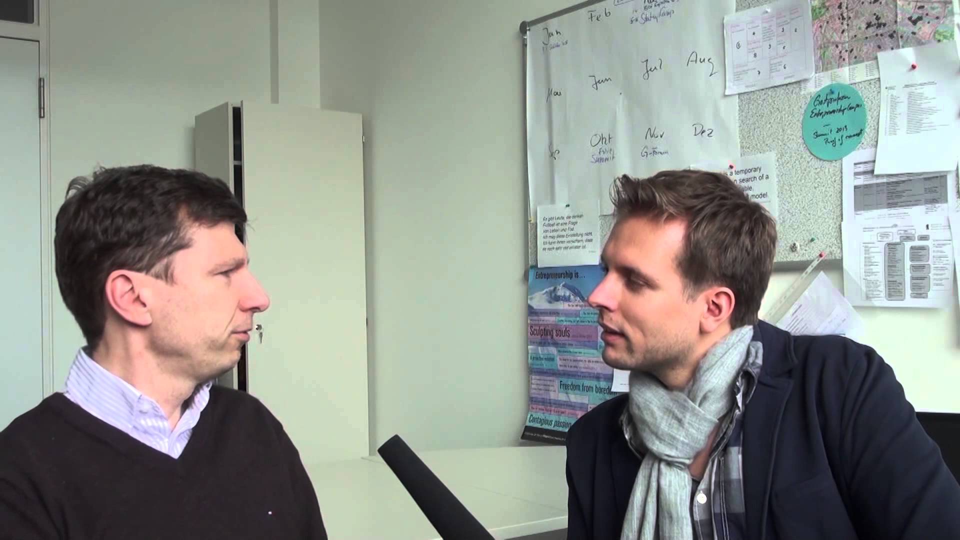 Sven Rass Prof. Sven Ripsas Interview. Entrepreneurship Grundlagen - Venture TV