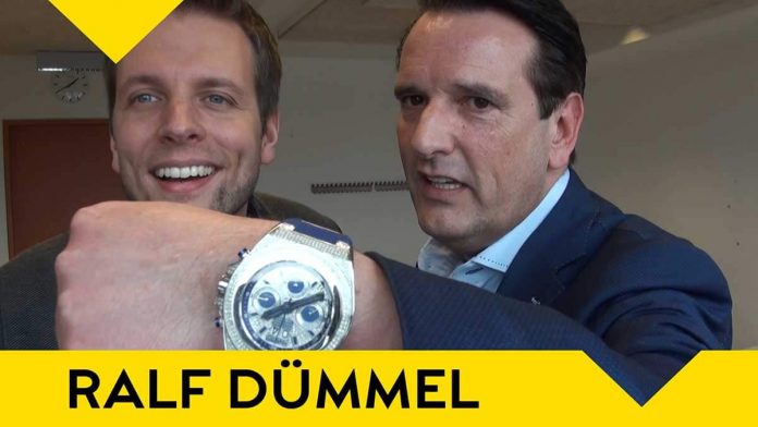 Ralf Dümmel mit dicker Uhr